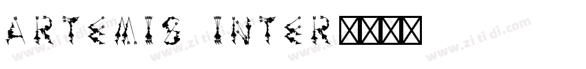 Artemis inter字体转换